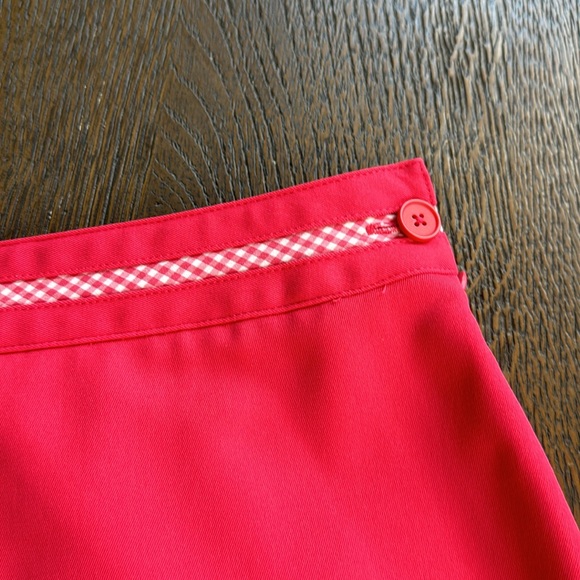 EV PRO™️ Size 4 'THE SAVOY' Hot Pink Side Zip Golf Skort - Picture 3 of 15